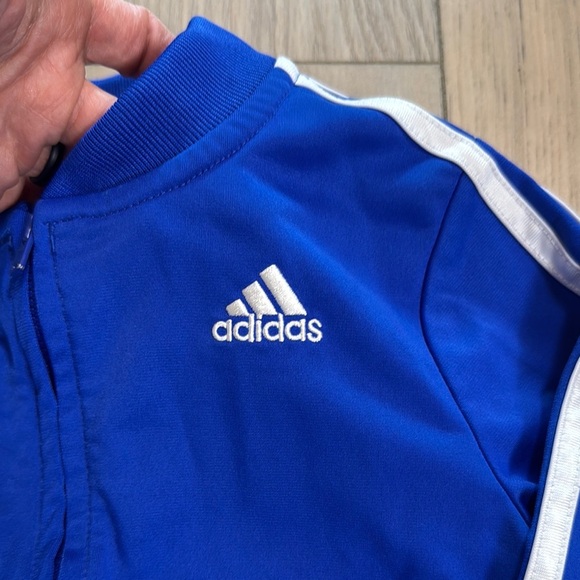 Adidas Blue Track Jacket - Picture 2 of 7